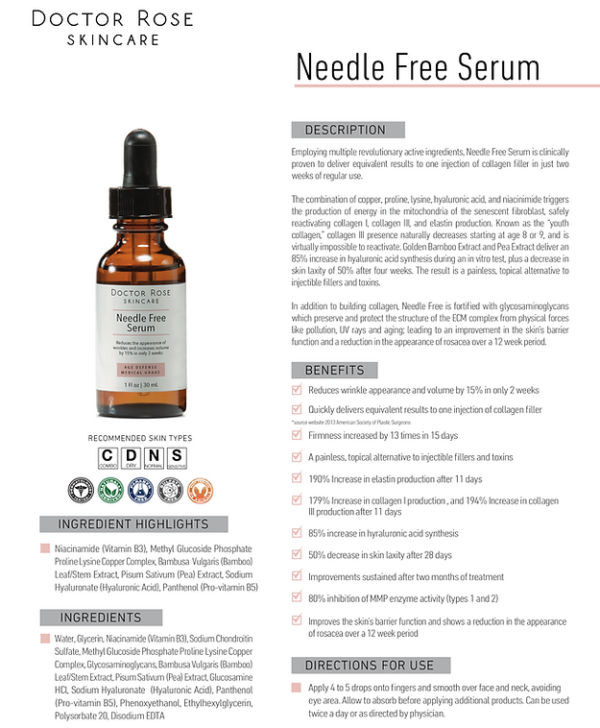 Needle Free Serum | Clear Eyes + Aesthetics in Cincinnati, OH